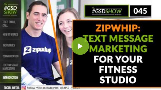 ZipWhip GSD Show texting