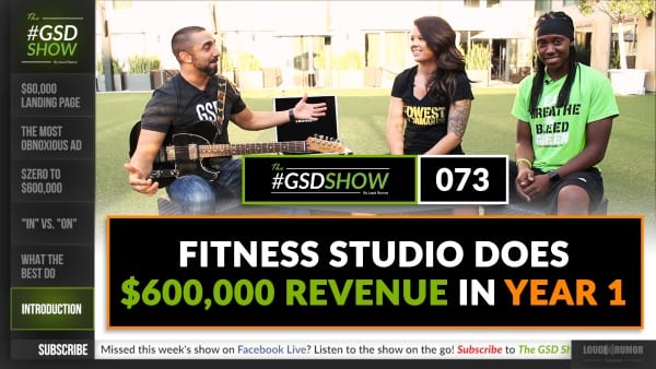 Fitness Studio Does $600,000 in Revenue in Year 1
