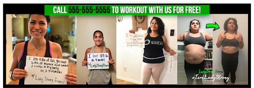 fitness studio testimonials facebook banner