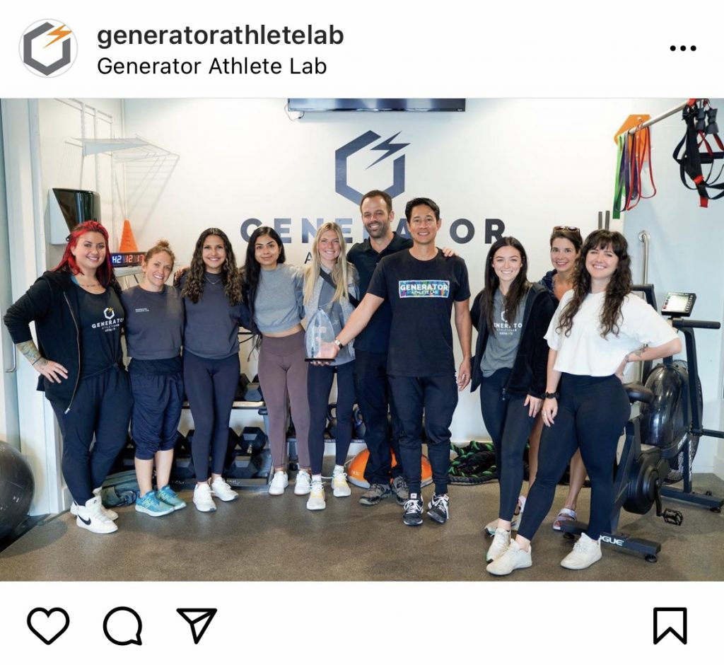 generator athlete lab team